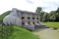 Fifth Fort of the Brest Fortress, Belarus. Garge caponier Royalty Free Stock Photo