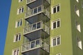 Fifties apartments Royalty Free Stock Photo