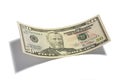 Fifty Dollar Bill Isolated Royalty Free Stock Photo