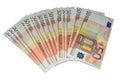 Fifty euro banknotes series