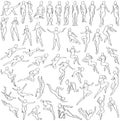 50 Female Poses (Expressive - 5) Digital Art