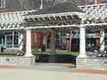 Fifty-Fourth Regiment Massachusetts Volunteer Infantry Plaza Royalty Free Stock Photo