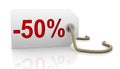 Fifty percent discount