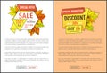 Fifty Percent Discount Special Offer Tomorrow Sale Royalty Free Stock Photo