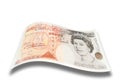 Fifty pound note Royalty Free Stock Photo