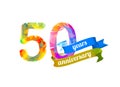 50 fifty years anniversary.