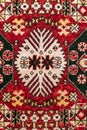 Fifty years old tapestry, western european motifs Royalty Free Stock Photo