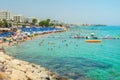 Fig the bay, protaras, cyprus Royalty Free Stock Photo
