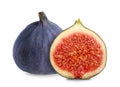 Fig fruit isolated white background Royalty Free Stock Photo
