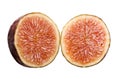 Fig Fruit Secion Royalty Free Stock Photo
