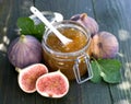 Fig jam Royalty Free Stock Photo