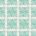 Fig Leaf Square Vector Repeating Pattern