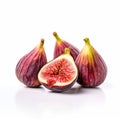 Fig Product Photography On White Background