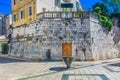 Figa fountain in Split, Croatia.