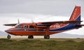 'FIGAS' aircraft - Falkland Islands Royalty Free Stock Photo