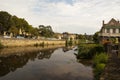 Figeac and river of Le Cele