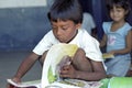 Fight against illiteracy through mobile library, Brazil Royalty Free Stock Photo
