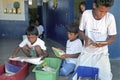 Fight against illiteracy through mobile library, Brazil Royalty Free Stock Photo