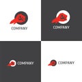 Fight club or goods company logo