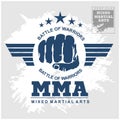 Fight club MMA Mixed martial arts