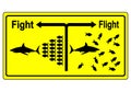 Fight or Flight Concept