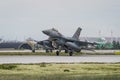 Fighter Aircraft landing to Konya Airport during Anatolian Eagle Air Force Exercise