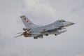 Fighter Aircraft take-off from Konya Airport during Anatolian Eagle Air Force Exercise Royalty Free Stock Photo