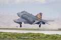 Fighter Aircraft Take-off from Konya Airport during Anatolian Eagle Air Force Exercise Royalty Free Stock Photo