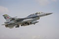 Fighter Aircraft take-off from Konya Airport during Anatolian Eagle Air Force Exercise Royalty Free Stock Photo