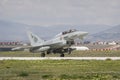 Fighter Aircraft take-off from Konya Airport during Anatolian Eagle Air Force Exercise Royalty Free Stock Photo