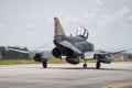 Fighter Aircraft Taxiing in Konya Airport during Anatolian Eagle Air Force Exercise Royalty Free Stock Photo