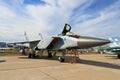 The fighter-interceptor MiG 31BM Royalty Free Stock Photo
