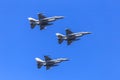 Fighter jet formation Royalty Free Stock Photo