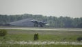 Fighter jet MiG-31BM approaching