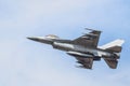 Fighter jet military aircraft flying showed with high speed