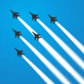 Fighter jets Royalty Free Stock Photo