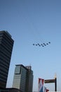 Fighter jets over Amsterdam