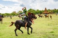 Fighter at Pasola Festival, Kodi, Sumba Island, Nusa Tenggara