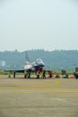 Fighter planes on the tarmac