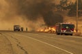 Fighting the California Canyon Fire