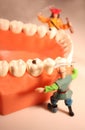 Fighting cavities concept #4 Royalty Free Stock Photo