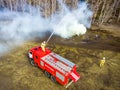 Fighting the forest fire
