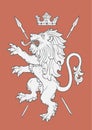 Fighting Lion Insignia