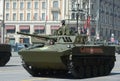 Fighting machine landing BMD-4M, at a rehearsal of the Victory parade.