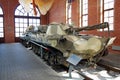 The fighting Soviet vehicle of a landing in the museum of Sakharov. Togliatti. Russia