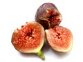 Figs-Isolated Royalty Free Stock Photo