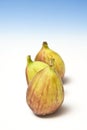 Figs on light background Royalty Free Stock Photo