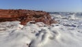 Figueira da Foz beach, central Portugal Royalty Free Stock Photo