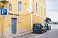 Maritime police car in Figueira da Foz, Portugal Royalty Free Stock Photo