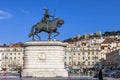 Figueira Square Baixa Lisbon Royalty Free Stock Photo